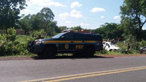 Acidente na zona rural de Floriano deixa várias pessoas feridas