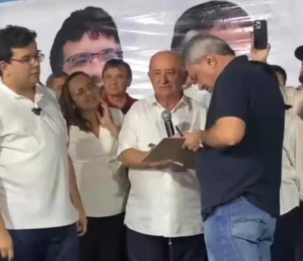 Encontro do Time do Povo oficializa apoio de prefeito Zé Wlisses a Rafael e Wellignton Dias