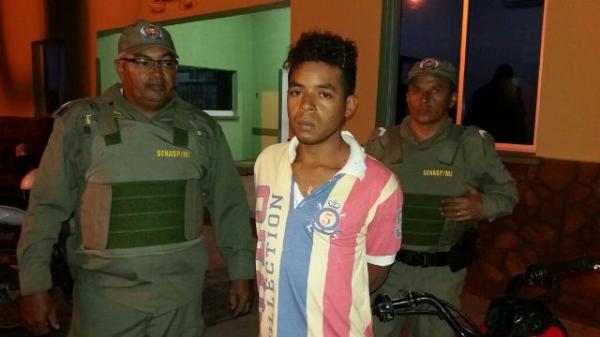 Detido por assalto em Floriano estava solto por medida de Livramento Condicional