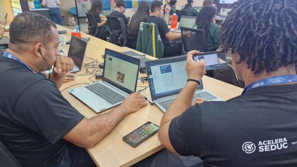  Em Singapura, intercambistas do programa Do Piau&iacute; para o Mundo aprendem sobre seguran&ccedil;a cibern&eacute;tica(Imagem:Ascom Seduc)