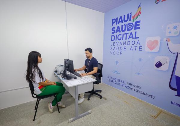 Piauí Saúde Digital nas Escolas já ultrapassou a marca de 5 mil atendimentos(Imagem:Letícia Santos)