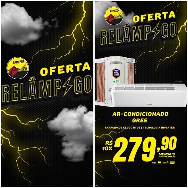 Armazém Paraíba de Floriano lança promoção relâmpago com preço de black e parcelamento em 10x(Imagem:Divulgação)