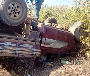 Carro capota e criança de nove anos morre em Agricolândia