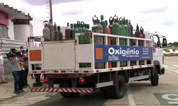 Duração de oxigênio em estoque cai em Teresina devido ao aumento de casos de Covid-19, alerta FMS