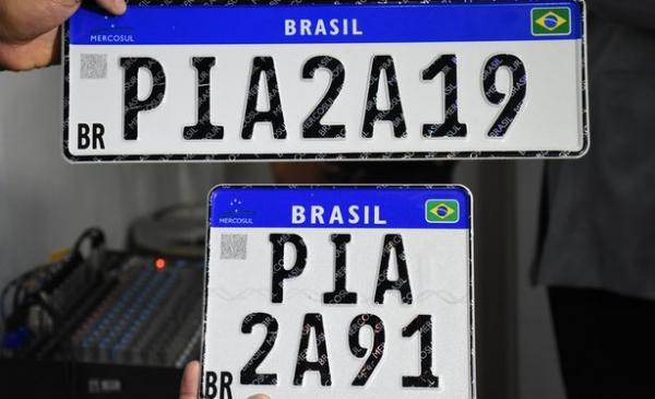 Novas placas de veículos serão obrigatórias a partir de 31 de janeiro