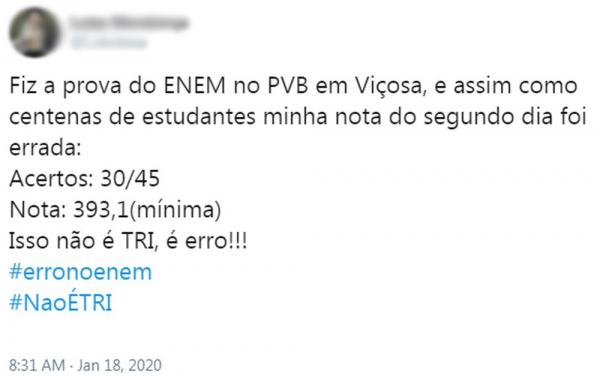 Após erro na correção do Enem 2019, participantes temem perder vagas nas universidades federais