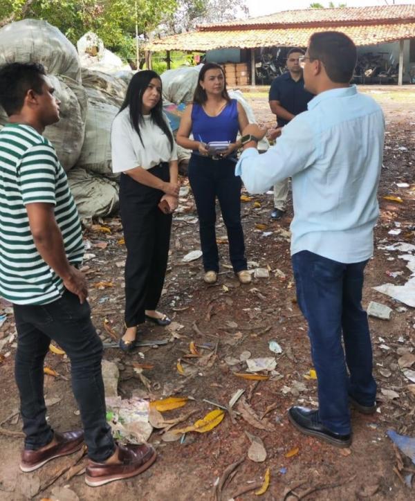 Prefeitura de Floriano realiza visita técnica a cooperativas de reciclagem em Teresina(Imagem:Secom)
