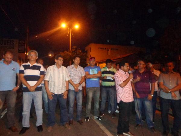 Sedes do PETI e do Pro Jovem s&atilde;o inauguradas em Bar&atilde;o de Graja&uacute;.(Imagem:FlorianoNews)
