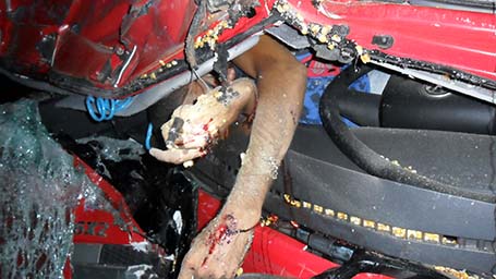 Acidente com dois caminhões resulta em três mortos e dois feridos na PI 140
