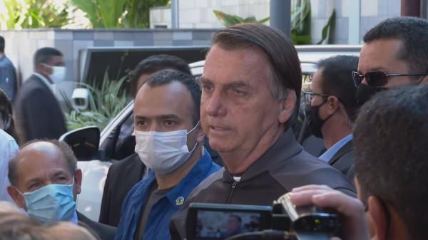 Aliados se frustram com fala de Bolsonaro na saída do hospital