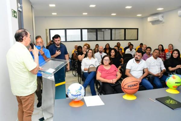 Prefeitura de Floriano assina ordem de serviço para construção de Espaço Comunitário na Vila Leão(Imagem:Secom)