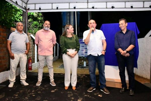 Novo sistema de abastecimento de água é inaugurado no bairro Cajueiro II em Floriano(Imagem:Secom)