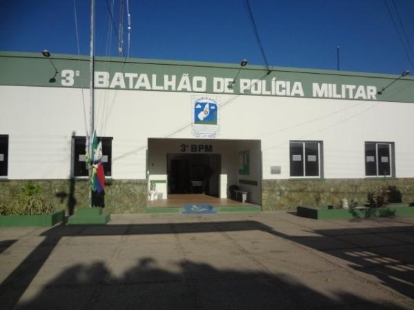 Ex-presidi&aacute;rio &eacute; preso pela PM em Floriano.(Imagem:FlorianoNews)