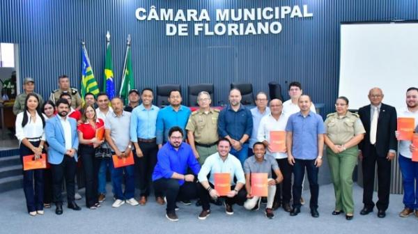 Câmara de Floriano sedia lançamento da Corrida da Fogueira do 3º BPM.(Imagem:CMF)