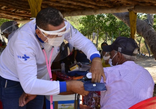 Comunidade rural recebeu Unidade Móvel Saúde em Movimento