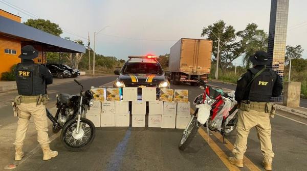 PRF apreende carga de 240 garrafas de vinho importada ilegalmente da Itália e do Chile em Floriano