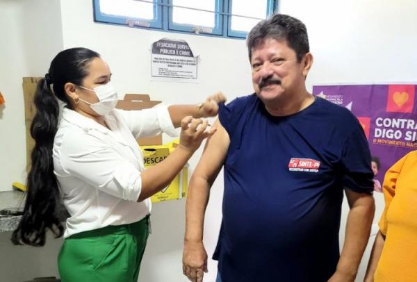 Prefeitura de Floriano fortalece ações de imunização com o Dia D de Vacinação contra a Influenza(Imagem:Secom)
