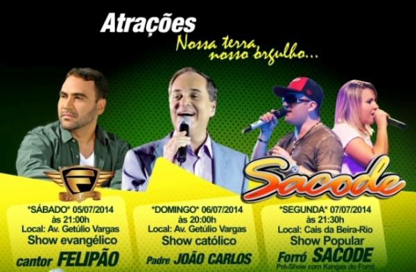 Prefeitura lan&ccedil;a programa&ccedil;&atilde;o para comemorar o anivers&aacute;rio de Floriano.(Imagem:Secom)