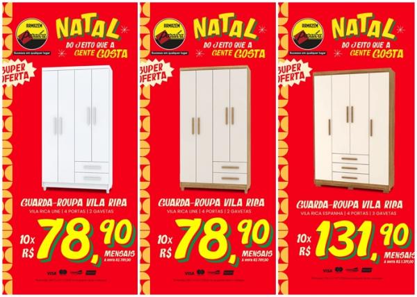 Natal do Armaz&eacute;m Para&iacute;ba em Floriano: Ofertas imperd&iacute;veis e facilidades de pagamento(Imagem:Divulga&ccedil;&atilde;o)