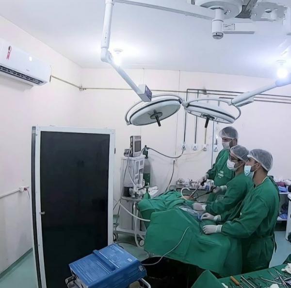 Realizada no HRTN a primeira cirurgia de Ooforectomia