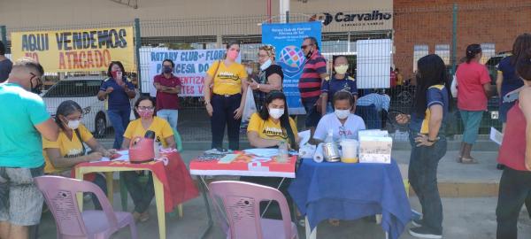 CTA e Rotary Club promovem a&ccedil;&atilde;o no Mercado Central(Imagem:FlorianoNews)
