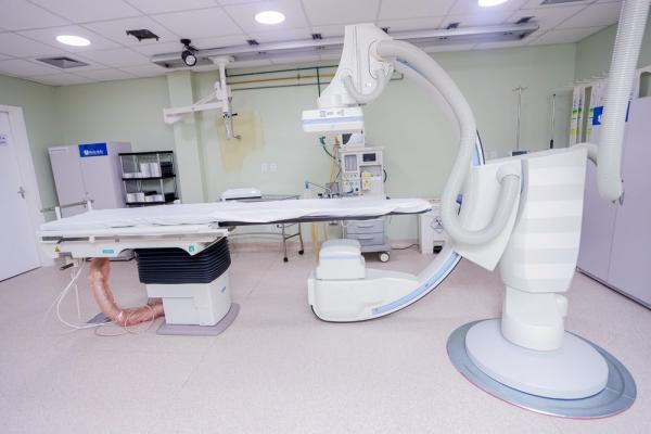 O hospital foi destaque na realiza&ccedil;&atilde;o de procedimentos in&eacute;ditos em neurocirurgia, cardiologia, cirurgia geral e radiointerven&ccedil;&atilde;o.(Imagem:Divulga&ccedil;&atilde;o)