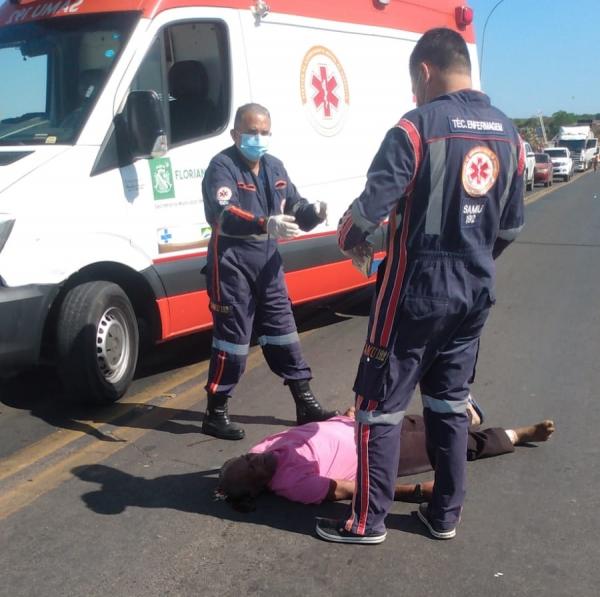 Servidor público aposentado morre em acidente na ponte que liga Floriano e Barão de Grajaú