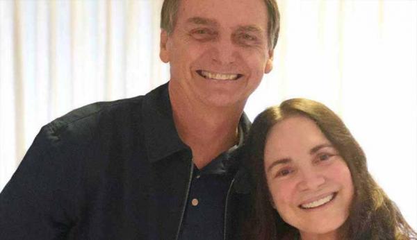 Bolsonaro convida Regina Duarte para Secretaria de Cultura e aguarda resposta até sábado
