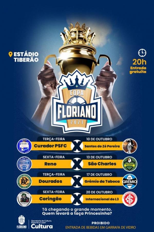 Copa Floriano: sorteio define jogos das quartas de finais e disputa j&aacute; come&ccedil;a nesta ter&ccedil;a (10)(Imagem:Secom)