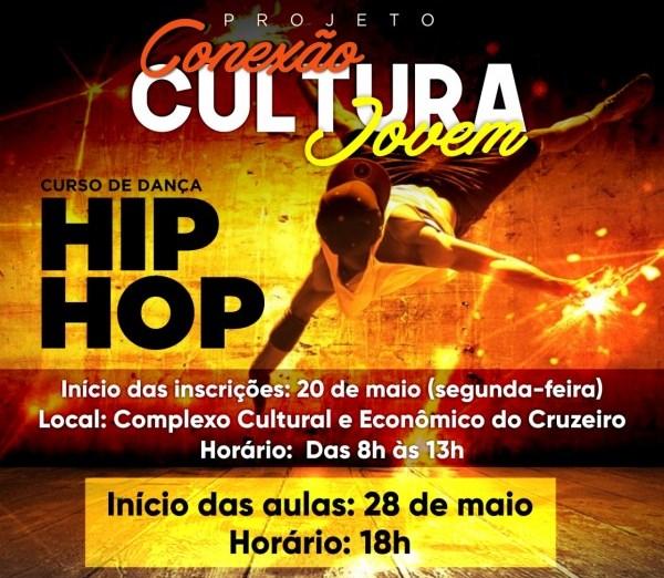 Inscrições para curso de dança Hip Hop se encerram nesta sexta