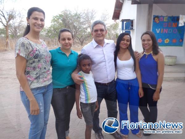 Cras promoveu a&ccedil;&atilde;o social na localidade Novo Papo Pombo(Imagem:FlorianoNews)