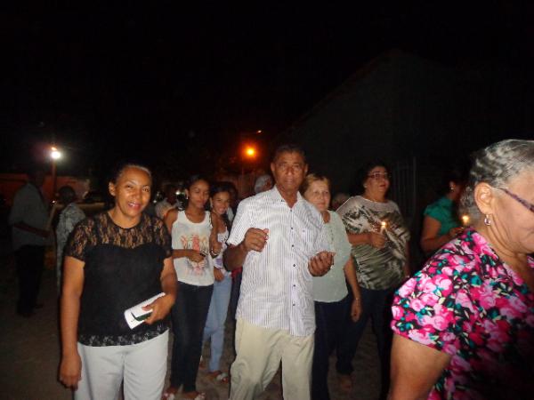 Prociss&atilde;o marcou encerramento dos festejos de S&atilde;o Raimundo Nonato em Floriano.(Imagem:FlorianoNews)