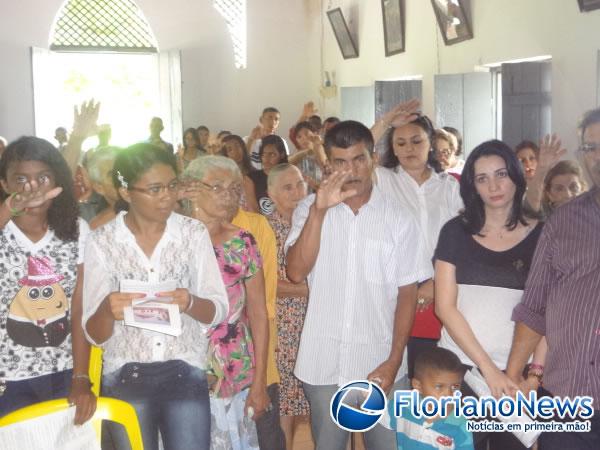  Encerramento de festejo na localidade Ara&ccedil;&aacute;s.(Imagem:FlorianoNews)