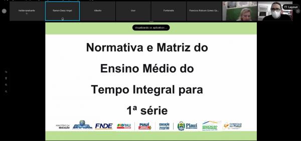 Seduc realiza reunião Técnica do Núcleo Gestor das Escolas de Tempo Integral