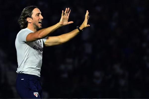 Luis Zubeld&iacute;a em S&atilde;o Paulo x Vasco.(Imagem:Marcos Ribolli)
