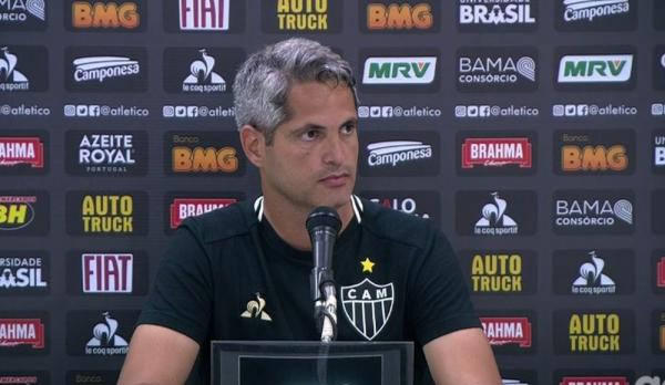 Rodrigo Santana comentou situa&ccedil;&atilde;o do Atl&eacute;tico ap&oacute;s mais uma derrota no Brasileir&atilde;o.(Imagem:Reprodu&ccedil;&atilde;o SporTV)