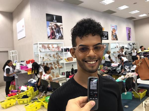 K&aacute;ssio Coelho, estilista(Imagem:FlorianoNews)