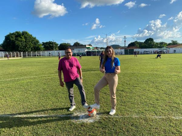  Secretaria dos Esportes entrega reforma do Est&aacute;dio Rufin&atilde;o em Palmeirais(Imagem:Divulga&ccedil;&atilde;o)
