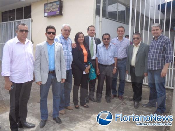 Comiss&atilde;o de vereadores visita Hospital Regional Tib&eacute;rio Nunes.(Imagem:FlorianoNews)