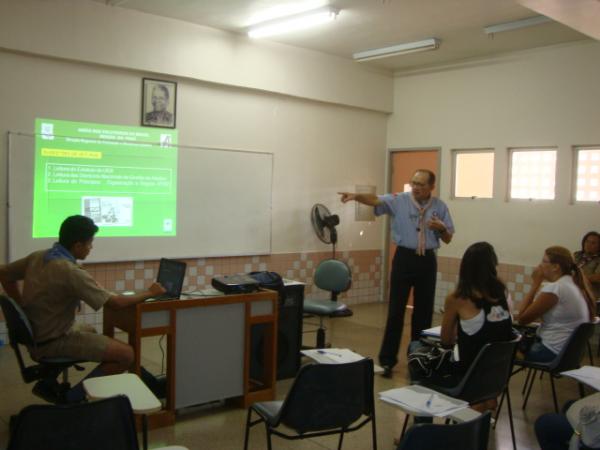 Escoteiros de Floriano em treinamento(Imagem:reda&ccedil;&atilde;o)