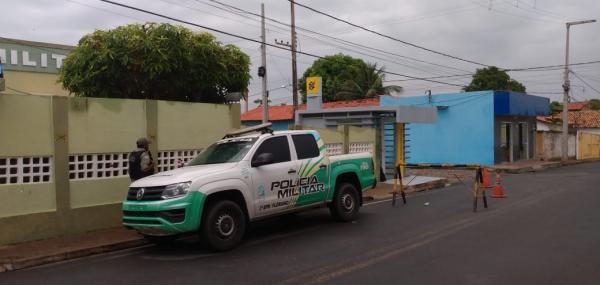 PM registra arrombamento em prédio de transmissão de TV em Floriano