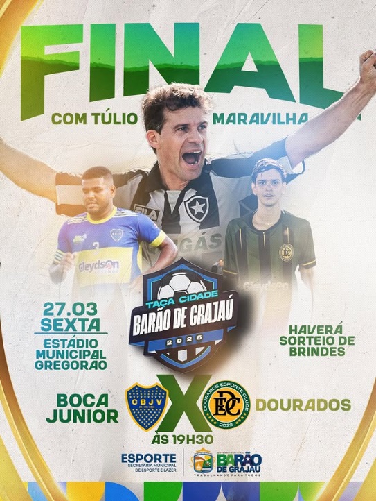 Final da Taça Cidade promete emoção em Barão de Grajaú nesta sexta (27)