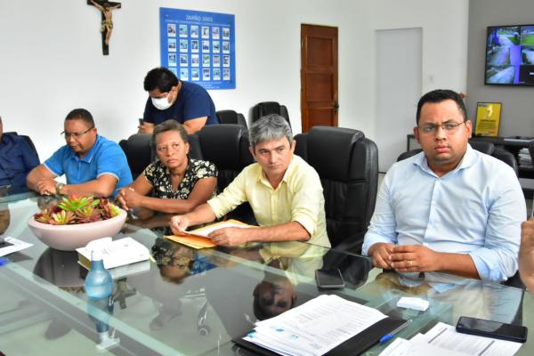 Vereadores: Erisvaldo Borges, Daguia de dona Bela, Edvaldo Ara&uacute;jo e Dessim Almeida.(Imagem:CMF)