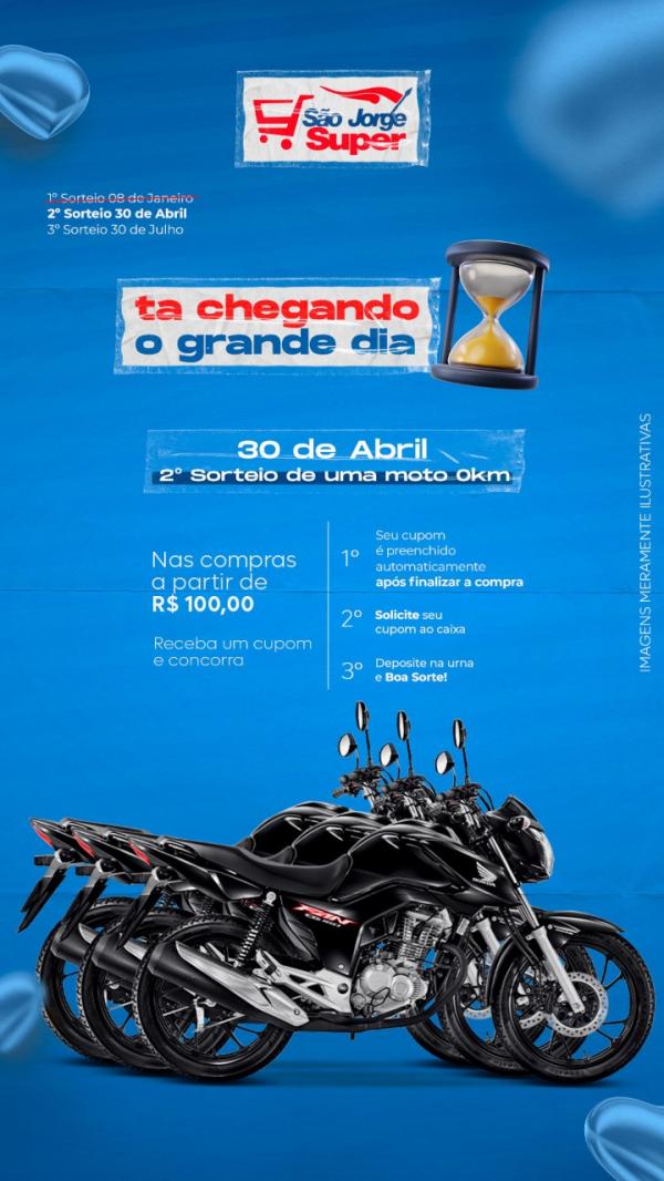Sorteio de inauguração(Imagem:Divulgação)