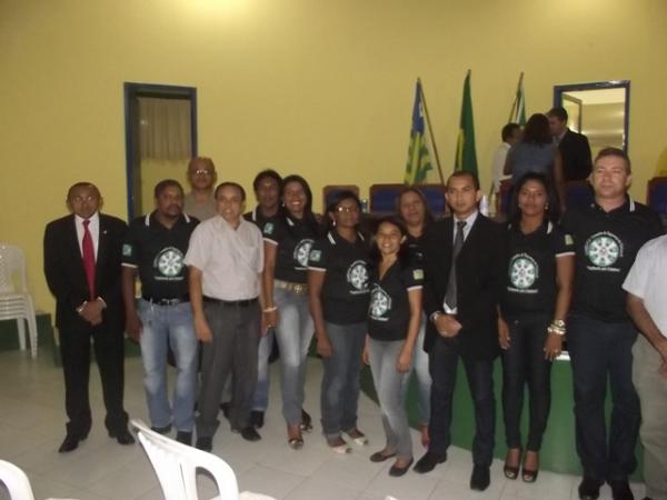 Diretoria do Conselho Municipal de Seguran&ccedil;a toma posse em Floriano.(Imagem:FlorianoNews)