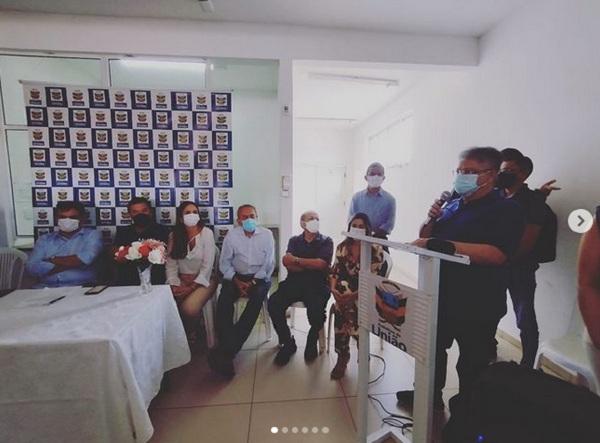 Gustavo Neiva participa de assinatura da ordem de serviço para reforma de Hospital em União-PI