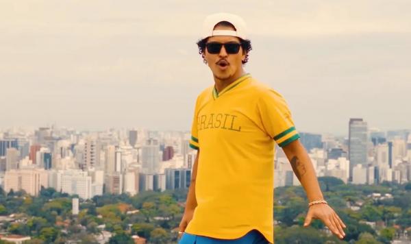 Vídeo de Bruno Mars agradecendo ao Brasil é o mais visto dos perfis de Instagram e Twitter