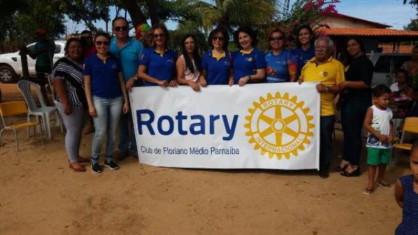Rotary lança projeto "Pequenos Passos" na zona rural de Floriano