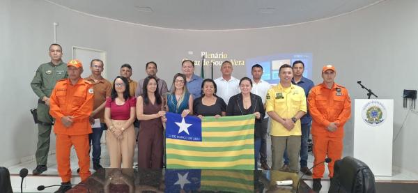 Treinamento de brigadistas reforça combate às queimadas nos municípios de Itainópolis, Isaías Coelho e Aroeiras do Itaim(Imagem:Ascom Semarh)