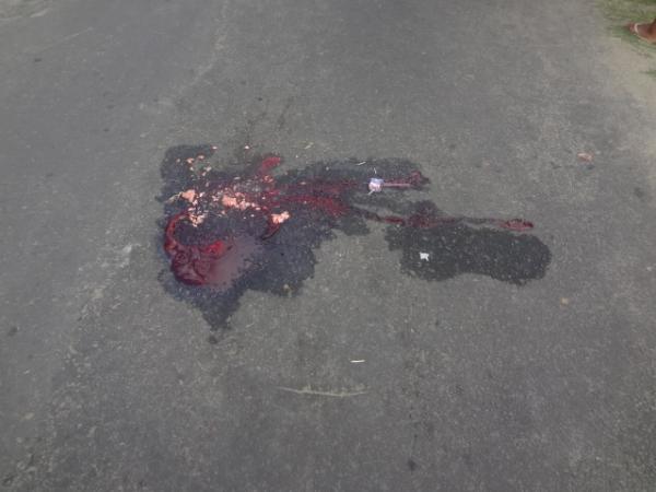 Mulher tem cabe&ccedil;a esmagada ao ser atropelada em Floriano.(Imagem:FlorianoNews)